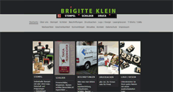 Desktop Screenshot of brigitte-klein.de
